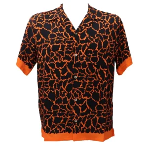 4giveness Abbigliamento Camicia-CAMICIA STAMPA VISCOSA Multicolore