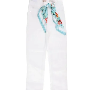 Guess Donna Pantaloni-1981 CAPRI Bianco