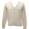 Richmond Abbigliamento Cardigan-CARDIGAN LICONE Bianco Panna