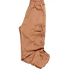 Jaycì Donna Pantaloni-CARGO RASO 91363 Marrone
