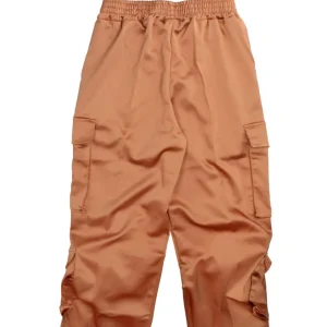 Jaycì Donna Pantaloni-CARGO RASO 91363 Marrone