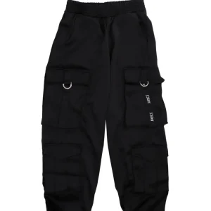 Jaycì Donna Pantaloni-CARGO RASO 91363 Nero