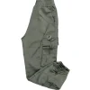 Jaycì Donna Pantaloni-CARGO RASO 91363 Verde Scuro