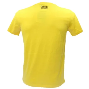 Just Cavalli Uomo T-Shirt-CAVALLI CLASS T-SHIRT Giallo