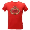 Just Cavalli Uomo T-Shirt-CAVALLI CLASS T-SHIRT Rosso Rosso