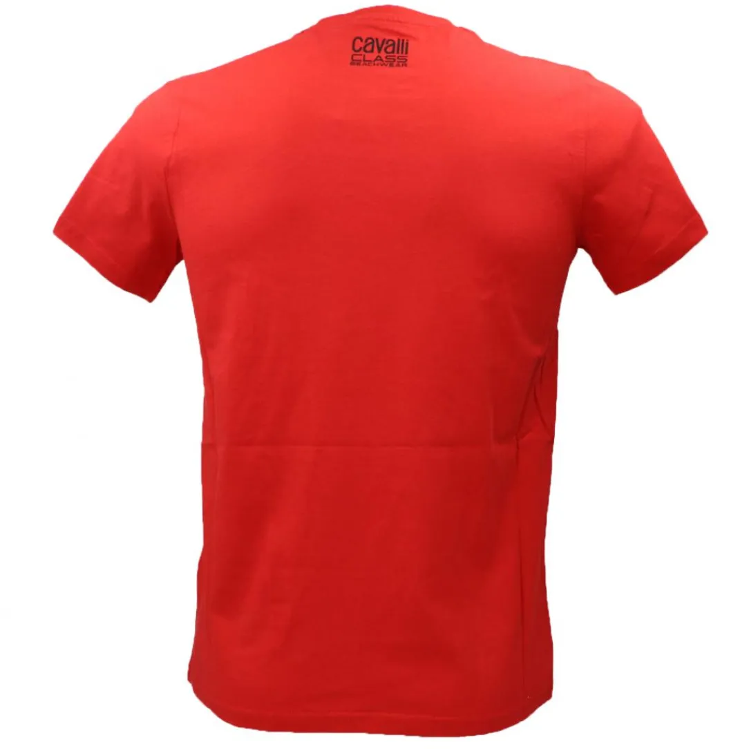 cavalli_class_tshirt_ross_2.webp Just Cavalli Uomo T-Shirt-CAVALLI CLASS T-SHIRT Rosso Rosso