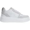 Chiara Ferragni Donna Sneakers-CF3217 CF3218 School Grigio chiaro