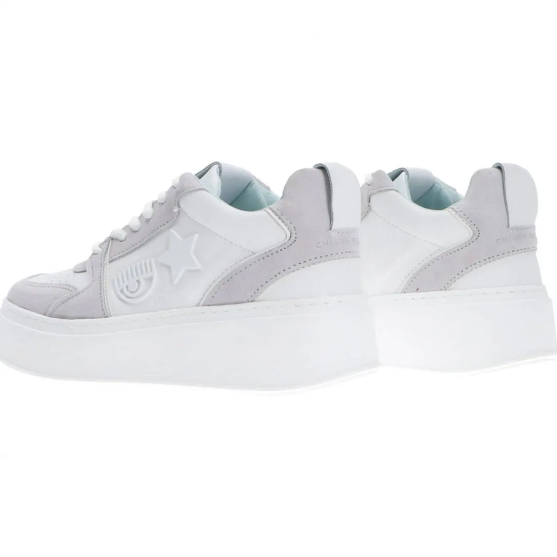 cf_cf_school_grigio_chiar_3.webp Chiara Ferragni Donna Sneakers-CF3217 CF3218 School Grigio chiaro