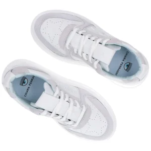 Chiara Ferragni Donna Sneakers-CF3217 CF3218 School Grigio chiaro