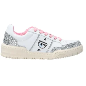 Chiara Ferragni Donna Sneakers-Cf Eye multicolor Argento