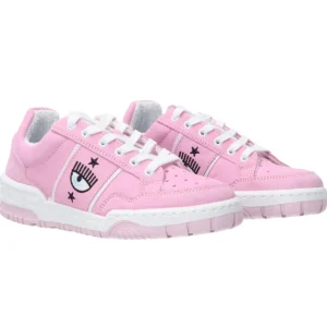 Chiara Ferragni Donna Sneakers-Cf Eye multicolor Rosa suede