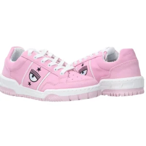 Chiara Ferragni Donna Sneakers-Cf Eye multicolor Rosa suede