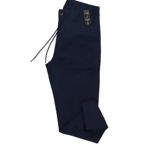 Boss Abbigliamento Pantaloni-CHINO-TAPERED-DS-1 Blu