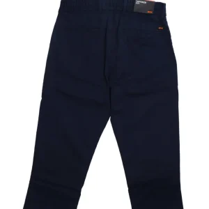 Boss Abbigliamento Pantaloni-CHINO-TAPERED-DS-1 Blu