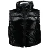 Guess Donna Smanicato-CHRIS SLEEVELESS PUFFER CROP J Nero