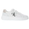 Calvin Klein Donna Sneakers-CHUNKY CUPSOLE LACEUP Bianco Beige