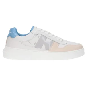 Calvin Klein Uomo Sneakers-CHUNKY CUPSOLE LTH NBS Bianco Azzurro