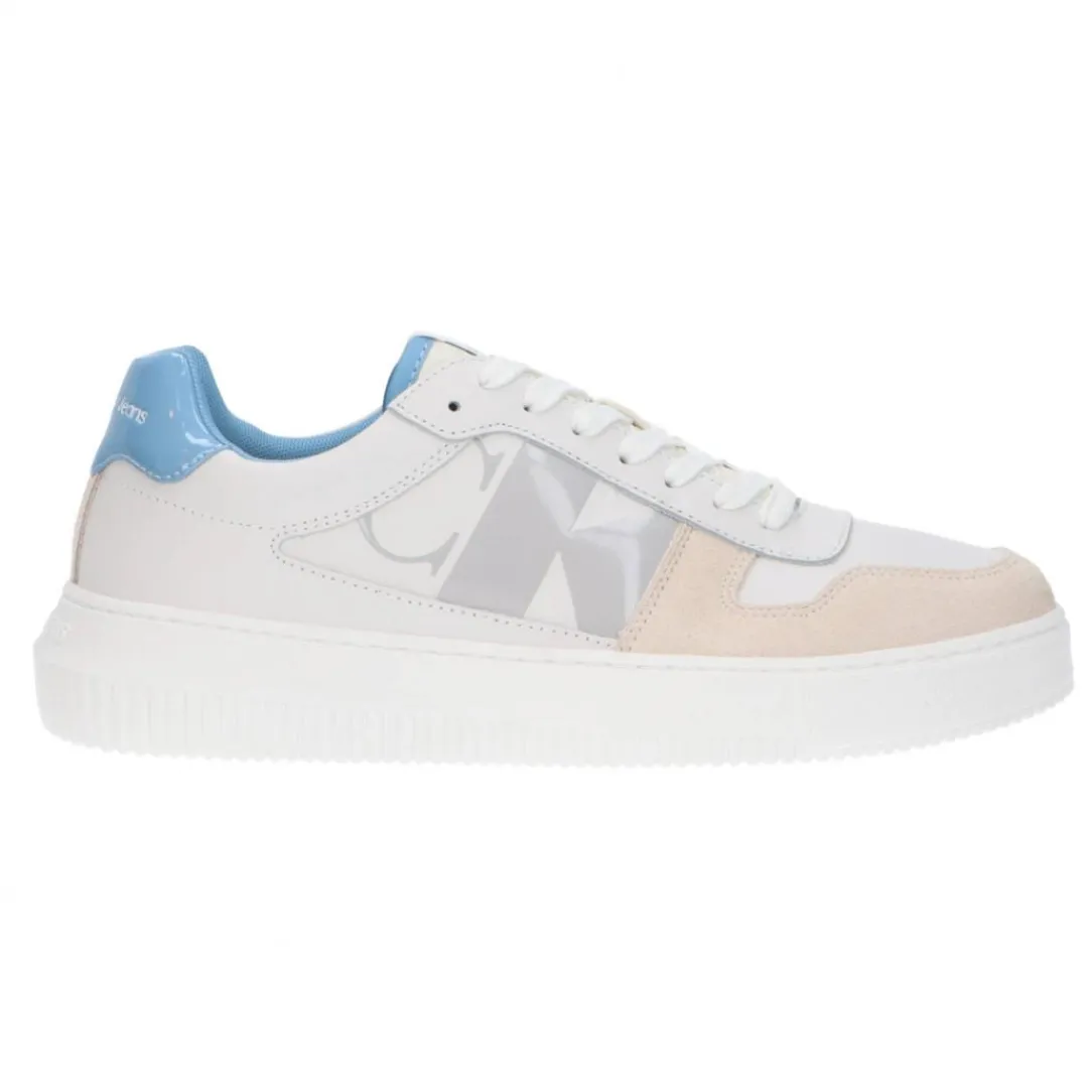chunky_cupsole_lth_nbs_bi_0.webp Calvin Klein Uomo Sneakers-CHUNKY CUPSOLE LTH NBS Bianco Azzurro