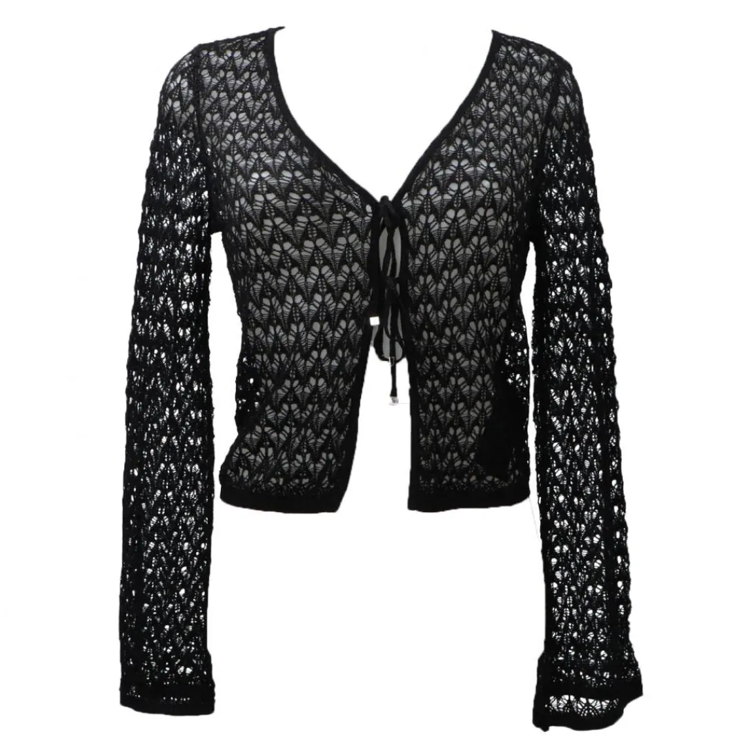 clarissa_ls_cardi_swtr_ne_0.webp Guess Donna Cardigan-CLARISSA LS CARDI SWTR Nero