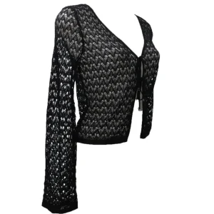 Guess Donna Cardigan-CLARISSA LS CARDI SWTR Nero