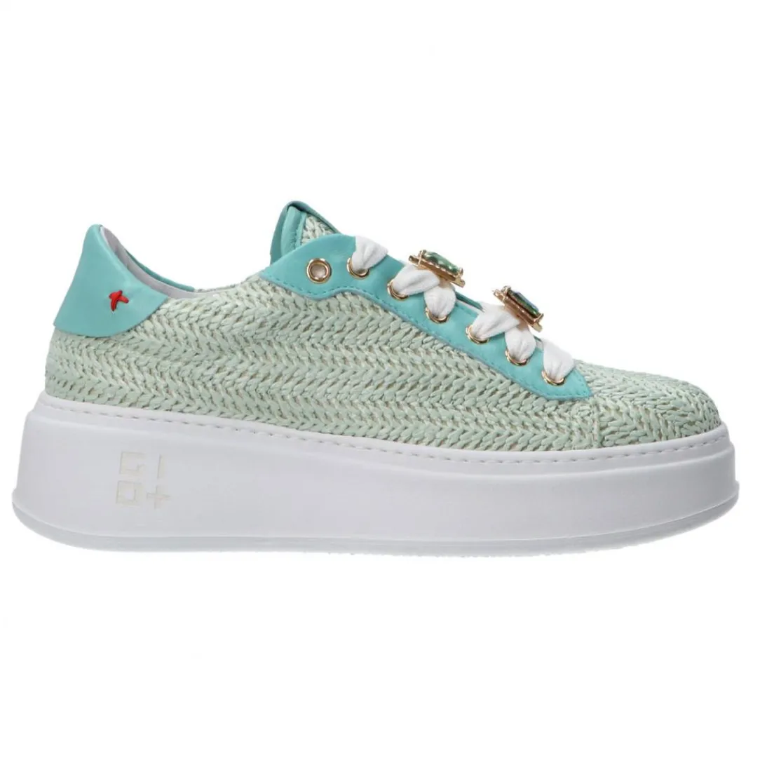 combi_intreccio_rafia_ver_0.webp Gio Più Donna Sneakers-COMBI INTRECCIO RAFIA Verde acqua