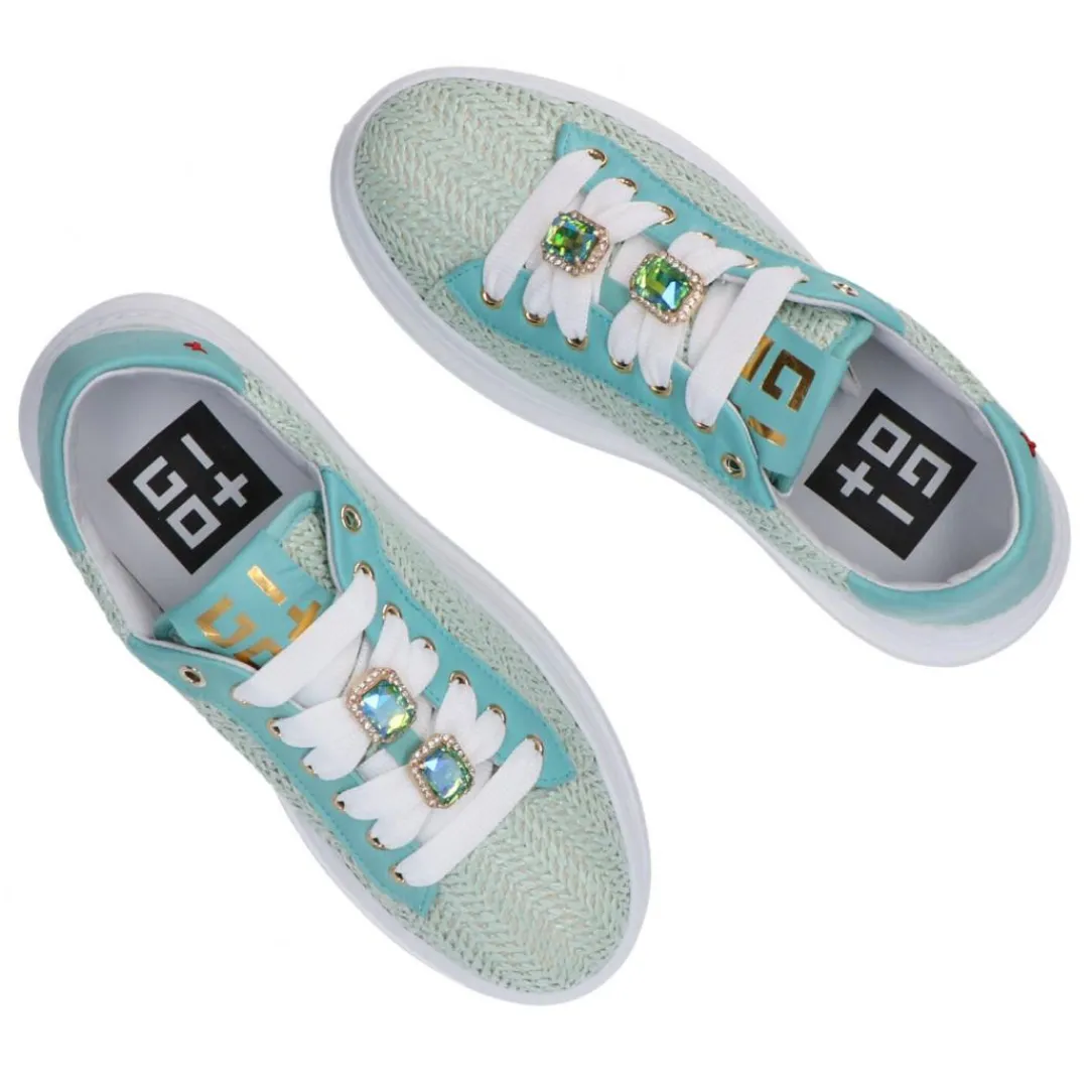combi_intreccio_rafia_ver_3.webp Gio Più Donna Sneakers-COMBI INTRECCIO RAFIA Verde acqua