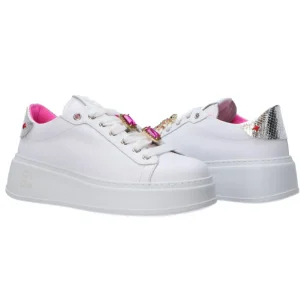 Gio Più Donna Sneakers-Combi jewels 24 Argento