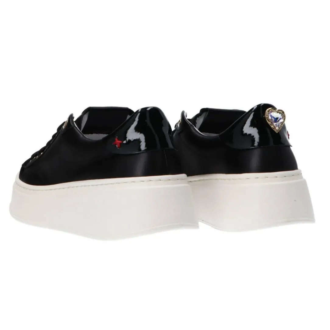 combi_jewels_pia_nero_4.webp Gio Più Donna Sneakers-Combi jewels pia Nero