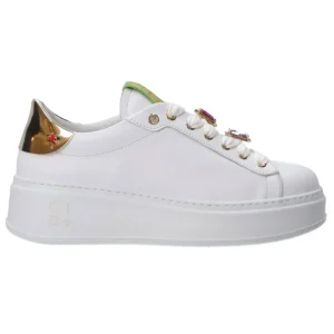 Gio Più Donna Sneakers-Combi strass Oro