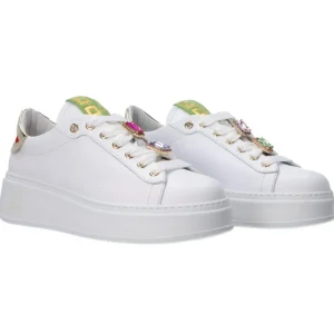 Gio Più Donna Sneakers-Combi strass Oro