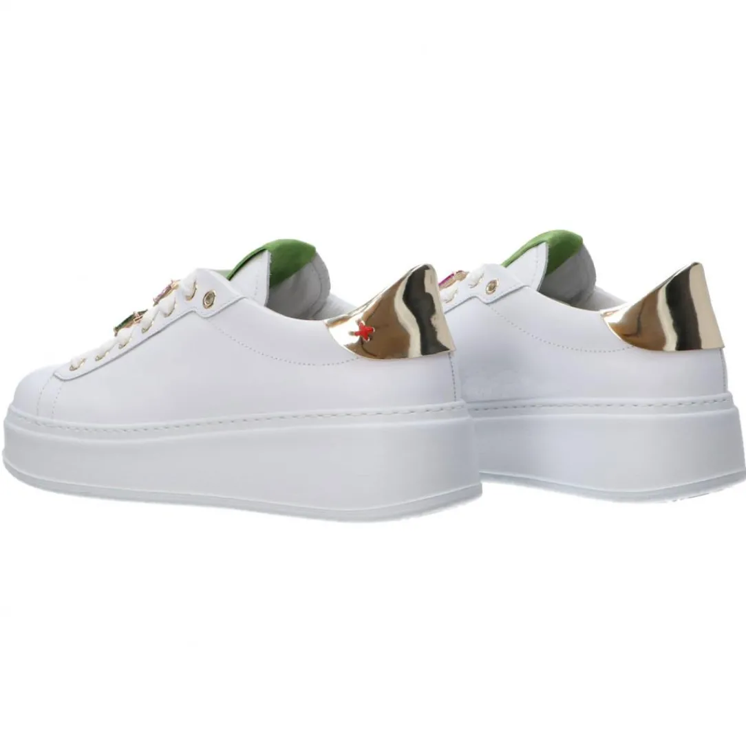 combi_strass_oro_3.webp Gio Più Donna Sneakers-Combi strass Oro
