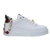 Gio Più Donna Sneakers-Combi strass pia Argento