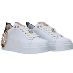 Gio Più Donna Sneakers-Combi strass pia Argento