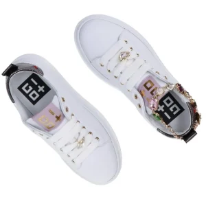 Gio Più Donna Sneakers-Combi strass pia Argento