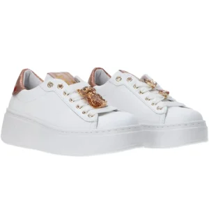 Gio Più Donna Sneakers-Combi strass pia Bianco