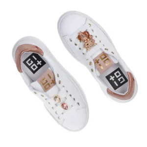 Gio Più Donna Sneakers-Combi strass pia Bianco