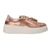 Gio Più Donna Sneakers-Combi strass pia Oro rosa gold