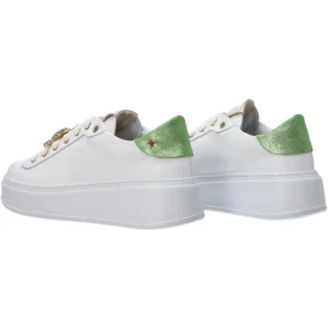 Gio Più Donna Sneakers-Combi strass Verde