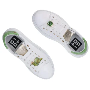 Gio Più Donna Sneakers-Combi strass Verde