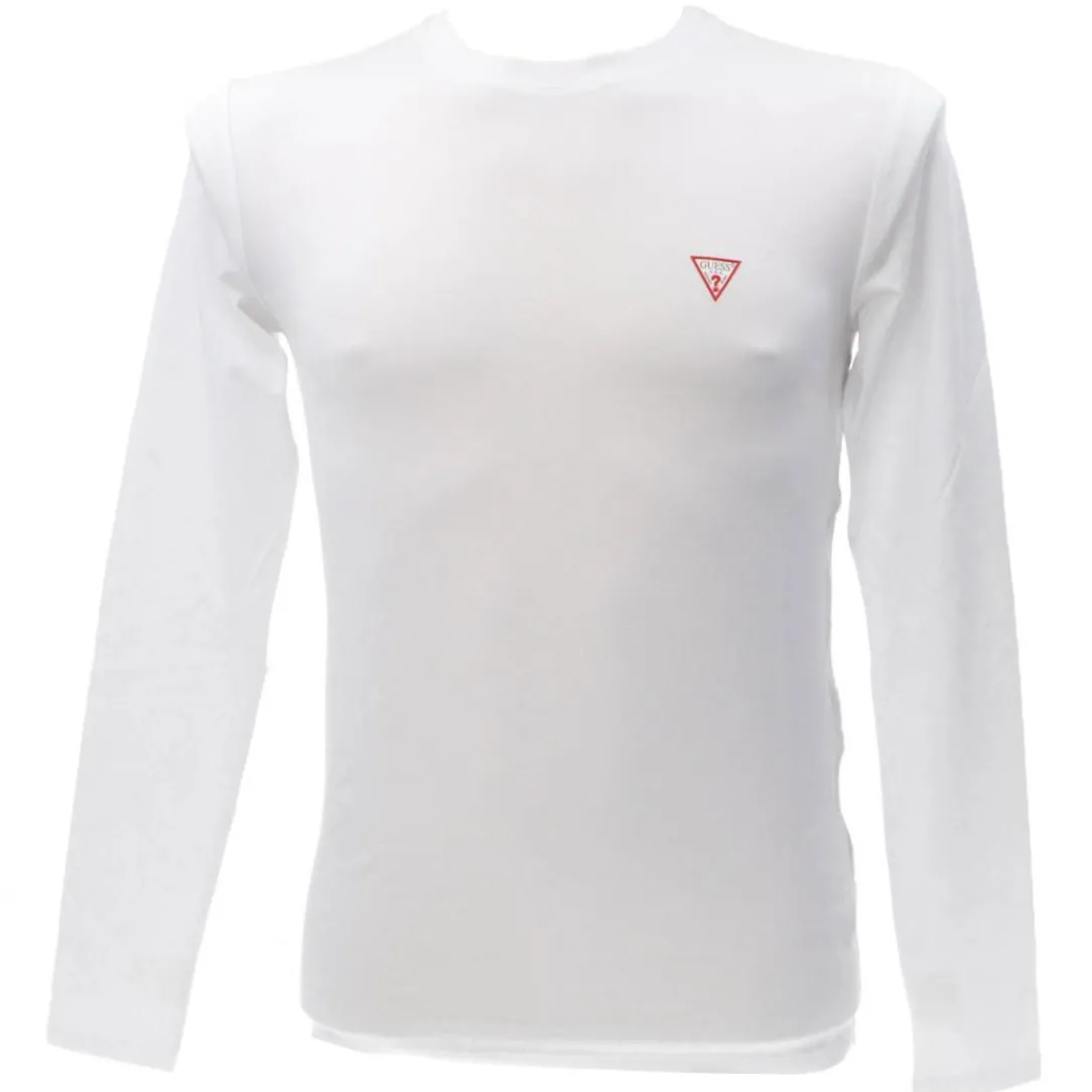 core_tee_long_bianco_0.webp Guess Uomo T-Shirt-CORE TEE LONG Bianco