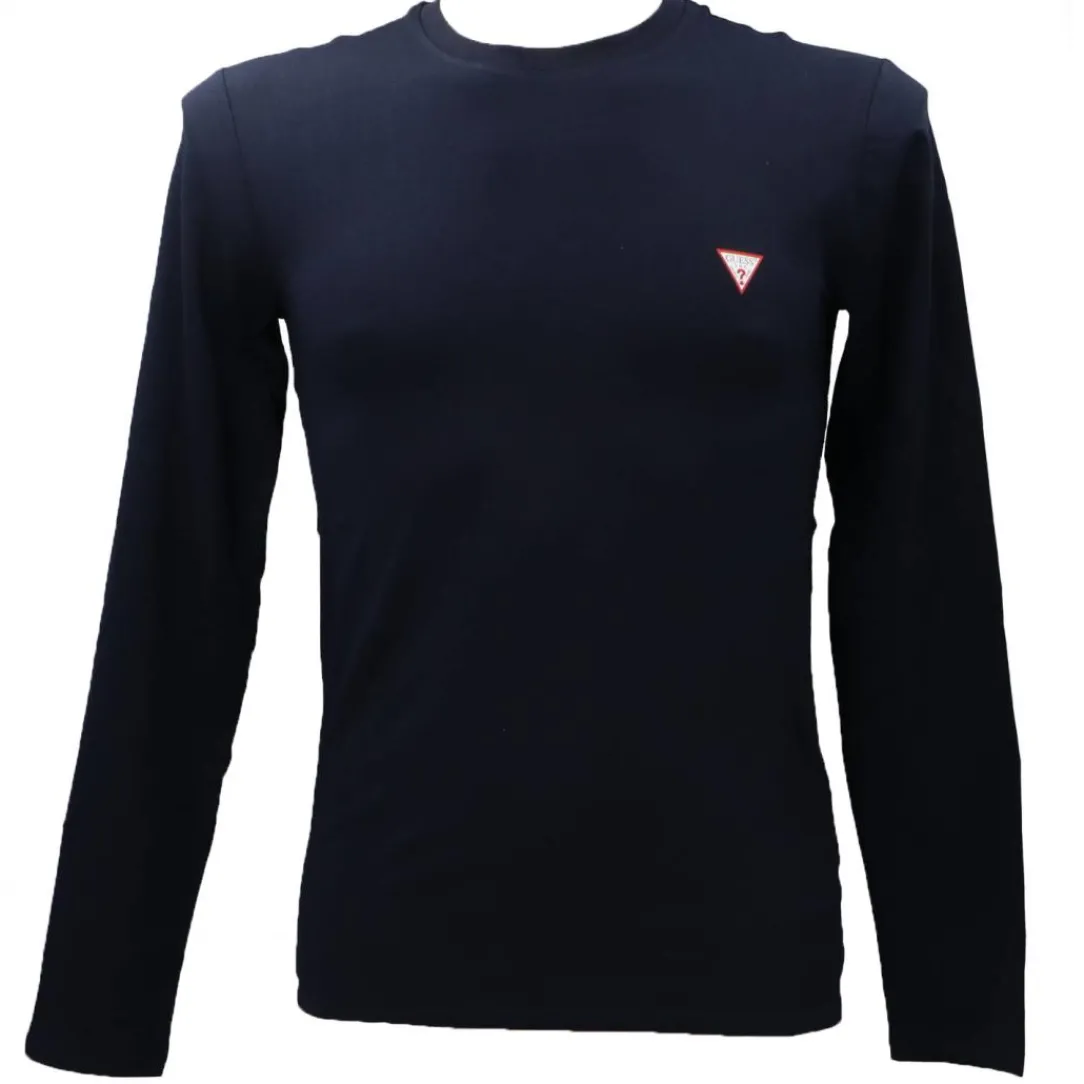 core_tee_long_blu_0.webp Guess Uomo T-Shirt-CORE TEE LONG Blu