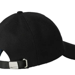 Karl Lagerfeld Donna Cappellini | Cappellini-COTTON CAP PATCH 231J3401 Nero