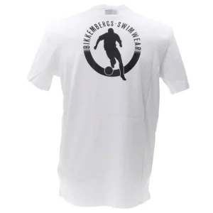 Bikkembergs Uomo T-Shirt-CREW NECK T-SHIRT Bianco