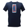 Bikkembergs Uomo T-Shirt-CREW NECK T-SHIRT Blu MT