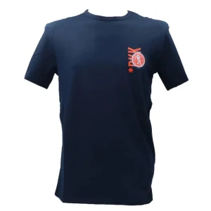 Bikkembergs Uomo T-Shirt-CREW NECK T-SHIRT Blu Navy