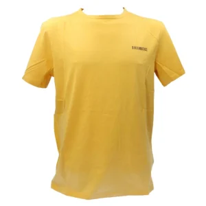 Bikkembergs Uomo T-Shirt-CREW NECK T-SHIRT Giallo