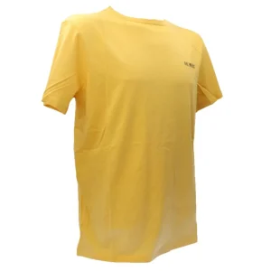 Bikkembergs Uomo T-Shirt-CREW NECK T-SHIRT Giallo