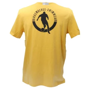 Bikkembergs Uomo T-Shirt-CREW NECK T-SHIRT Giallo