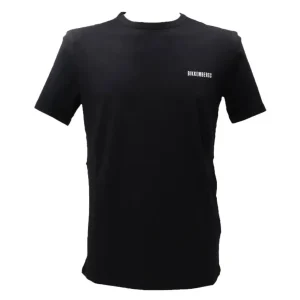 Bikkembergs Uomo T-Shirt-CREW NECK T-SHIRT Nero Bianco