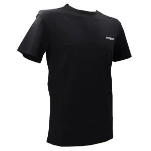 Bikkembergs Uomo T-Shirt-CREW NECK T-SHIRT Nero Bianco